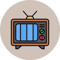 icono de vector de tv