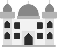 nabawi mezquita vector icono