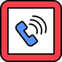 Public Telephone Vector Icon