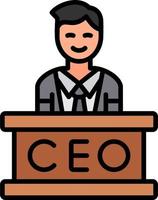 Ceo Vector Icon