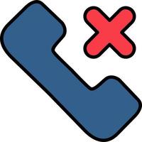 No Call Vector Icon