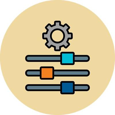 Adjustment Vector Icon