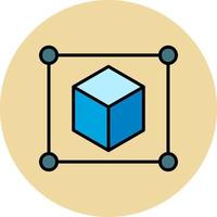 3d Architecture Vector Icon