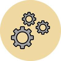 Gears Vector Icon