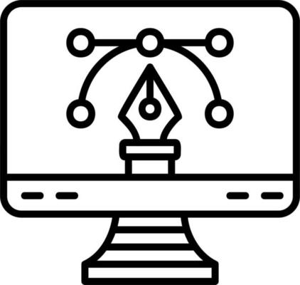 Graphic Design Vector Icon
