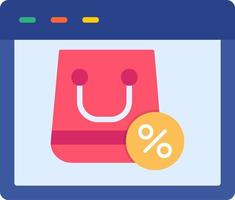 Online Shopping Vector Icon