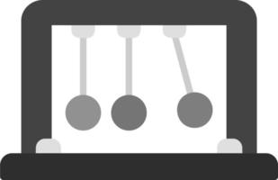 Newtons Cradle Vector Icon