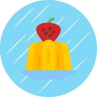 diseño de icono de vector de gelatina