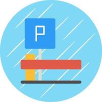 Parking Vector Icon Design