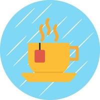 diseño de icono de vector de té de la tarde