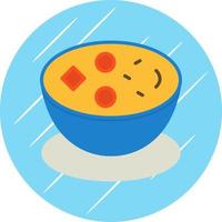 Clam Chowder Vector Icon Design