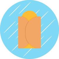 Burrito Vector Icon Design