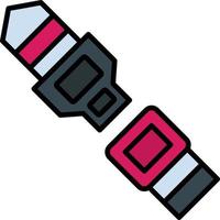 Seat Belt Vector Icon