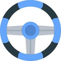 Steering Wheel Vector Icon