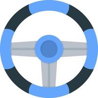 Steering Wheel Vector Icon