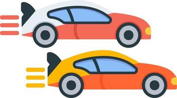 Car Race Vector Icon