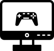 icono de vector de juego de computadora