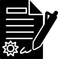 Contract Vector Icon