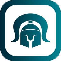 Roman Helmet Vector Icon Design