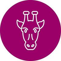 Giraffe Vector Icon