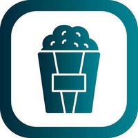 Popcorn Vector Icon Design