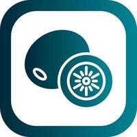 Kiwi Vector Icon Design