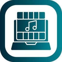 Soundtrack Vector Icon Design