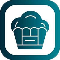 Muffin Vector Icon Design