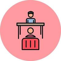 Job Interview Vector Icon