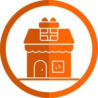 Gift Shop Vector Icon Design