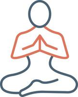 Meditation Vector Icon