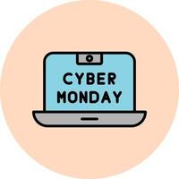 Cyber Monday Vector Icon