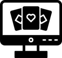 Gambling Online Vector Icon