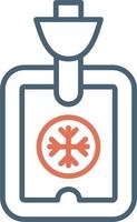 Ice Water Vector Icon