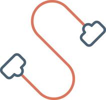 Resistance Band Vector Icon