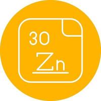 zinc vector icono