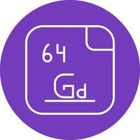 Gadolinium Vector Icon