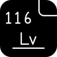 Livermorium Vector Icon