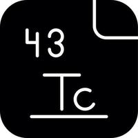 Technetium Vector Icon