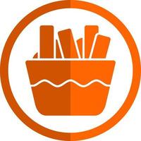 Poutine Vector Icon Design