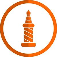 Trajans Column Vector Icon Design