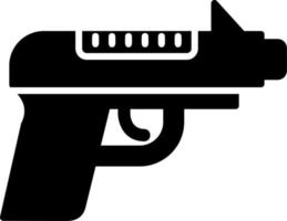 icono de vector de pistola