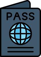 Passport Vector Icon