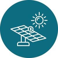 Solar Panel Vector Icon