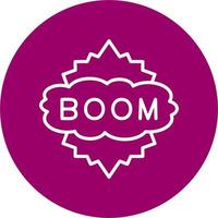 Boom Vector Icon