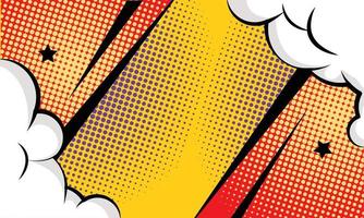 Bright Colorful Comic Superhero Background vector