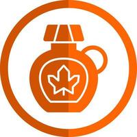 Maple Syrup Vector Icon Design