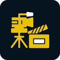 Film Set Vector Icon Design