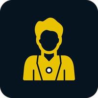 Actor Vector Icon Design