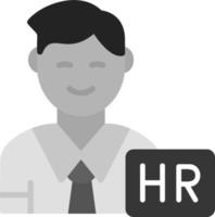 icono de vector de recursos humanos